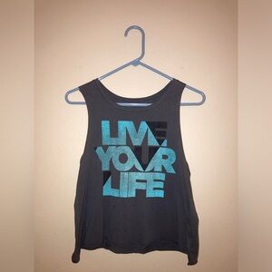 American Eagle Cropped Tank Top